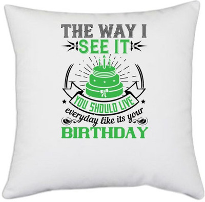 UDNAG Polyester Cushions & Pillows Cover(40.5 cm*40.5 cm, White)