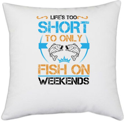 UDNAG Polyester Cushions & Pillows Cover(40.5 cm*40.5 cm, White)