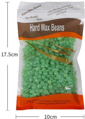 YAWI Hard Wax Beans Depilatory Hot Film Beads Waxing No Strip Nose Body Hair Removal Wax(100 g)