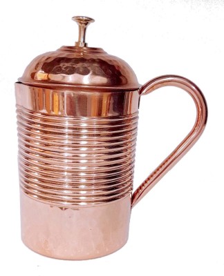 Ornate 0.75 L Copper Water Jug