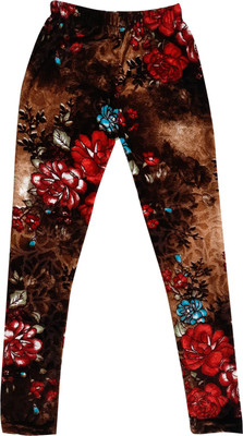 IndiWeaves Legging For Girls(Multicolor Pack of 1)