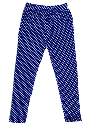 Indistar Legging For Girls(Blue Pack of 1)