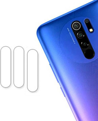 XAZE Back Camera Lens Glass Protector for REDMI 9 PRIME(Pack of: 3)