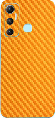 AsSkin Infinix Hot 11, infinix hot 11, Infinix Hot 11 Mobile Skin(Ultra Super Cf Golden With High Matte Finish.)