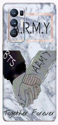 Toppings Oppo Reno5 Pro+ 5G Mobile Skin(Multicolor)