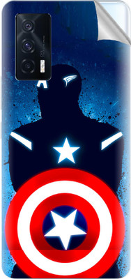 Snooky vivo iQOO7 (India) Mobile Skin(Blue)