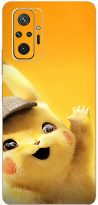 LAMHA Redmi Note 10 Pro Max Mobile Skin(Ultra Super Baby Pikachu With High Matte Finish.)