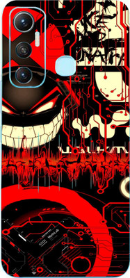 AsSkin Infinix Hot 11, infinix hot 11, Infinix Hot 11 Mobile Skin(Ultra Super Red Graffiti With High Matte Finish.)