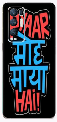 Xuwap Oppo Reno5 Pro+ 5G Mobile Skin(Multicolor)