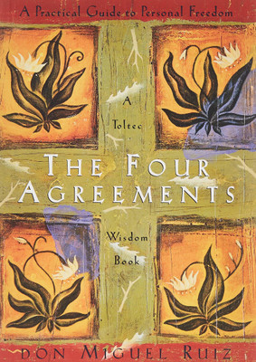 The Four Agreements: A Practical Guide To Personal Freedom (Toltec Wisdom Book) Paperback – 7 November 1997
by Don Miguel Ruiz (Author), Janet Mills (Author)-9781878424310-Amber-Allen Publishing(Paperback, Don Miguel Ruiz (Author), Janet Mills (Author)) The Four Agreements: A Practical Guide To Personal Freedom (Toltec Wisdom Book) Paperback – 7 November 1997
by Don Miguel Ruiz (Author), Janet Mills (Author)-9781878424310-Amber-Allen Publishing(Paperback, Don Miguel Ruiz (Author), Janet Mills (Author))