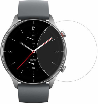 CUBES Screen Guard for Amazfit GTR 2e | 1.39 Inch | Soft and Flexible | Touch Sensitive | Unbreakable | Ultra Thin| Edge To Edge TPU Film ( Not a Tempered Glass )(Pack of 2)