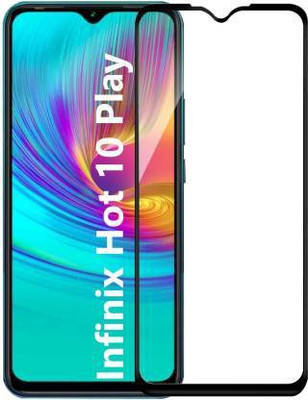 SNOOPY Edge To Edge Tempered Glass for INFINIX HOT 10 PLAY(Pack of 1)