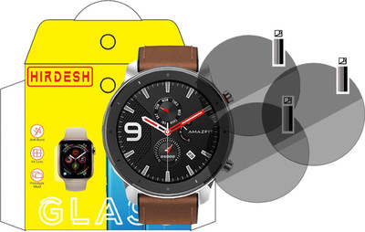 hirdesh Screen Guard for HUAMI AMAZFIT GTR 47 MM(Pack of 3)