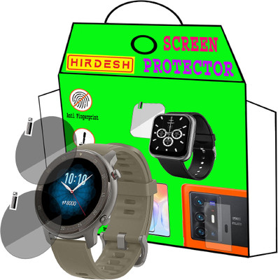 hirdesh Screen Guard for HUAMI AMAZFIT GTR 47 MM.(Pack of 2)