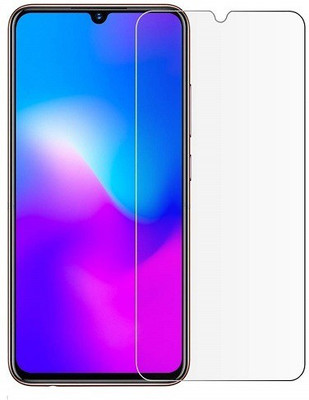 NIMMIKA ENTERPRISES Tempered Glass Guard for vivo y1s 2021 tempered glass(Pack of 1)