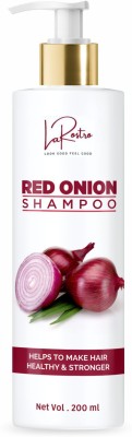 La Rostro New Herbal Red Onion Hair Shampoo For Hair Growth & Hair Fall Control Suitable For All Type Hair & Sulphates & Parabens Free & Anti Hair Fall Shampoo For Men & Women - (Pack of 3)(200 ml)