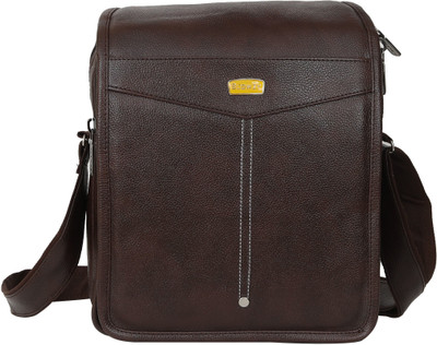 Niavaa Brown Sling Bag mens bag cross body Sling Shoulder Bag