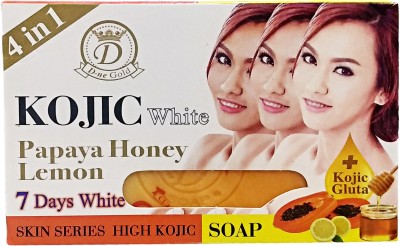 KOJIC WHITE PAPAYA HONEY LEMON SOAP(160 g)