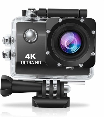 DRUMSTONE 1 4K/30FPS 1080P/60FPS 20MP WiFi Wide-Angle 131ft Waterproof Underwater Camera Sports and Action Camera(Multicolor, 12 MP)