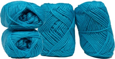 Royal Villa Original Knitting Yarn Wool-SKY BLUE Woolen Crochet Yarn Thread. Wool Yarn for Knitting. Woolen Thread-200gms-ART&CRAFT