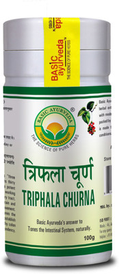Basic Ayurveda Triphala Churna(Pack of 6, 600 g)