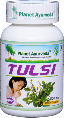 Planet Ayurveda TULSI CAPSULES(60 Capsules)