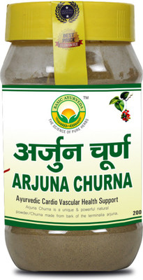 Basic Ayurveda Arjuna Churna(Pack of 4, 800 g)
