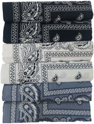 Bismaadh Boys, Girls, Boys & Girls, Men, Women, Men & Women Printed Bandana(Pack of 6)