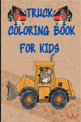 Truck Coloring Book for Kids(English, Paperback, Steven Cottontail Manor)