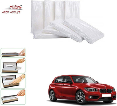 AuTO ADDiCT Car Tissue Box Refiller facial tissue (Pack of 10,100 pulls 2 ply,TISSUE REFILL ONLY) For BMW 1 Series Vehicle Tissue Dispenser(White)