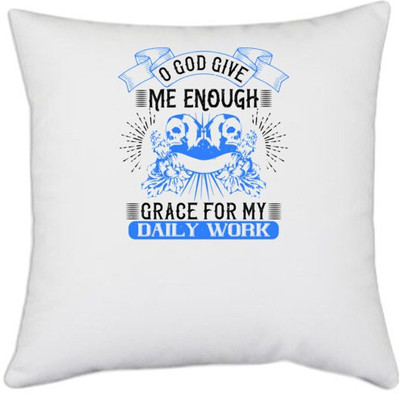 UDNAG Polyester Cushions & Pillows Cover(40.5 cm*40.5 cm, White)