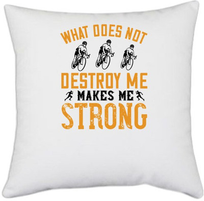UDNAG Polyester Cushions & Pillows Cover(40.5 cm*40.5 cm, White)