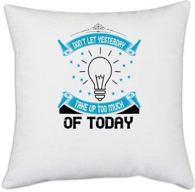 UDNAG Polyester Cushions & Pillows Cover(40.5 cm*40.5 cm, White)