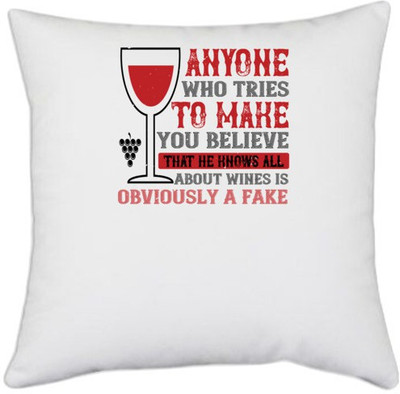 UDNAG Polyester Cushions Cover(40.5 cm*40.5 cm, White)