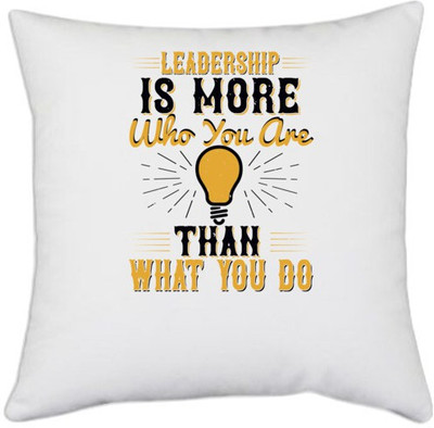 UDNAG Polyester Cushions & Pillows Cover(40.5 cm*40.5 cm, White)
