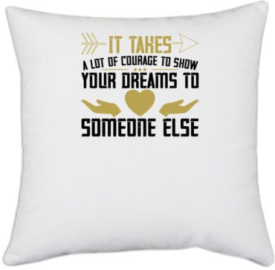 UDNAG Polyester Cushions & Pillows Cover(40.5 cm*40.5 cm, White)