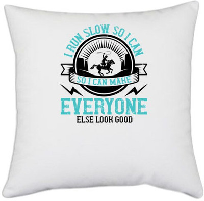 UDNAG Polyester Cushions & Pillows Cover(40.5 cm*40.5 cm, White)