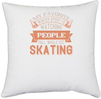 UDNAG Polyester Cushions & Pillows Cover(40.5 cm*40.5 cm, White)