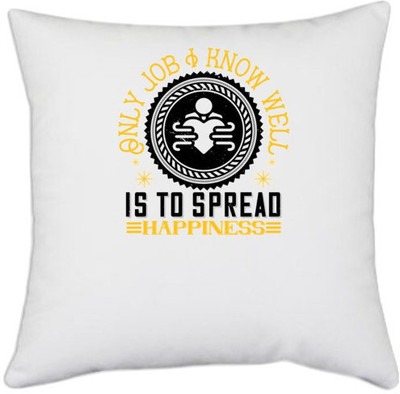 UDNAG Printed Cushions & Pillows Cover(40.5 cm*40.5 cm, White)