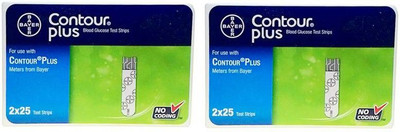 Contour PLUS 100 STRIPS 100 Glucometer Strips