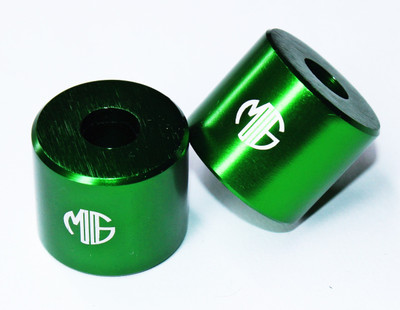 OBEROI'S TRADERS Premium Handle Risers for Dominar (Green) Handlebar Riser Kit