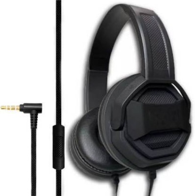 SAIANSH ENTERPRISES Alpha-2 On-Ear Wired Headset Headphones With Mic Bluetooth Headset(Black, On...
