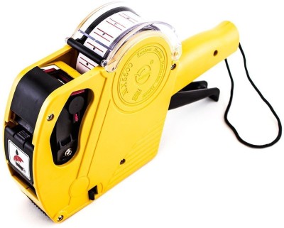 NEXA Price Labeller MX5500 Rate Printer Label Gun 8 Digits 1pc (Yellow) Label Stamping Machine(Semi Automatic)
