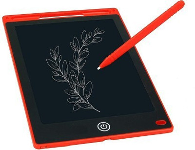 COMERCIO E-Writer LCD Writing Pad cum Tablet with Stylus and Erase Button - 15(White)