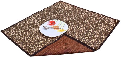 Bluegrass PVC (Polyvinyl Chloride) Baby Bed Protecting Mat(Brown, Free)