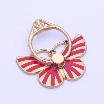 Renyke Butterfly Luxury Wing Shape Universal 3D Ring Finger Grip Mobile Holder