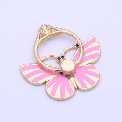 Renyke Butterfly Luxury Wing Shape Universal Mobile Holder 3D Ring Finger Grip Mobile Holder