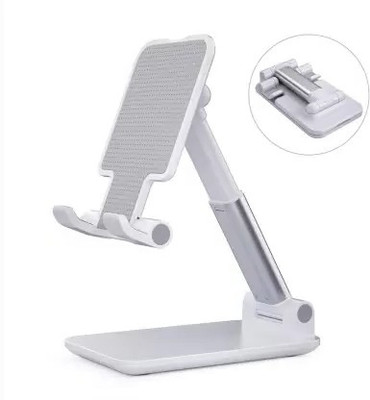 ANY KART Angle Height Adjustable Mobile Phone Holder, Table Stand, Foldable Mobile Phone Stand, Mobile Stand for Table for Study Mobile Holder