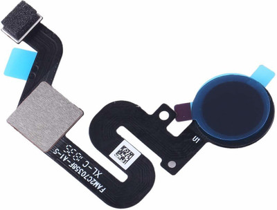 Shinzo Fingerprint Scanner Touch Sensor Key Flex Cable Menu Home Button Connector Compatible with Nokia 5.1 Plus (X5) - Fingerprint Sensor Flex cable