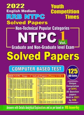 Rrb Ntpc Solved Papers Non-Technical Popular Categories Vol-1 (English Medium)(PERFECT, YCT)